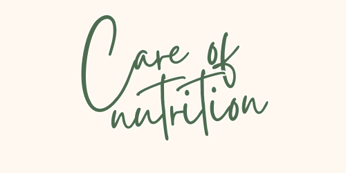 Care of nutrition